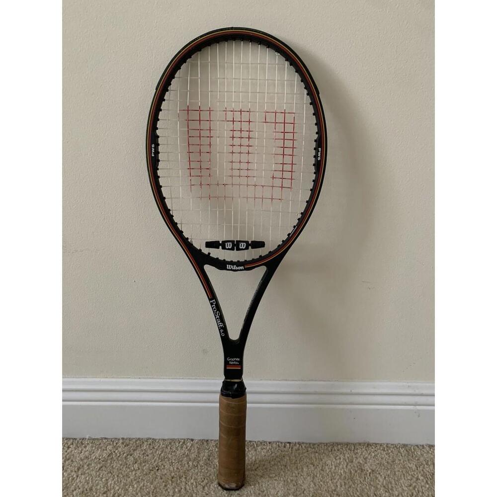 WILSON PRO STAFF 6.0 MIDSIZE 85 TENNIS RACQUET  4 1/2